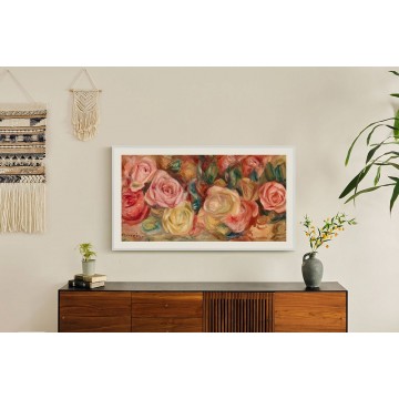 Samsung Smart Τηλεόραση 43" 4K UHD QLED LS03D The Frame HDR (2024) QE43LS03DAUXXH